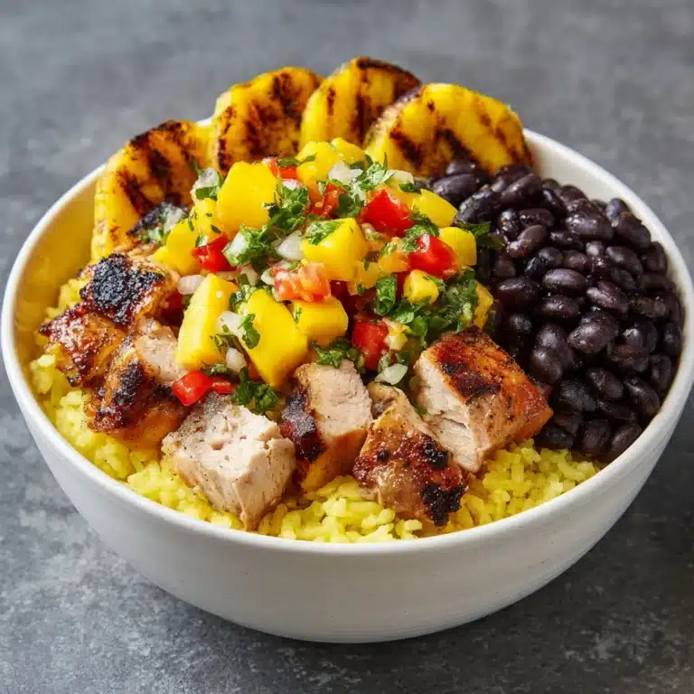 Cuban Chicken & Black Bean Rice Bowls Recipe