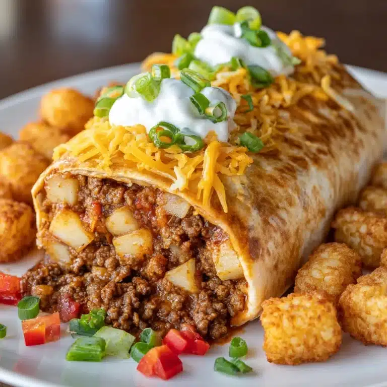 Cheesy Potato Burritos Comfort Meal Recipe
