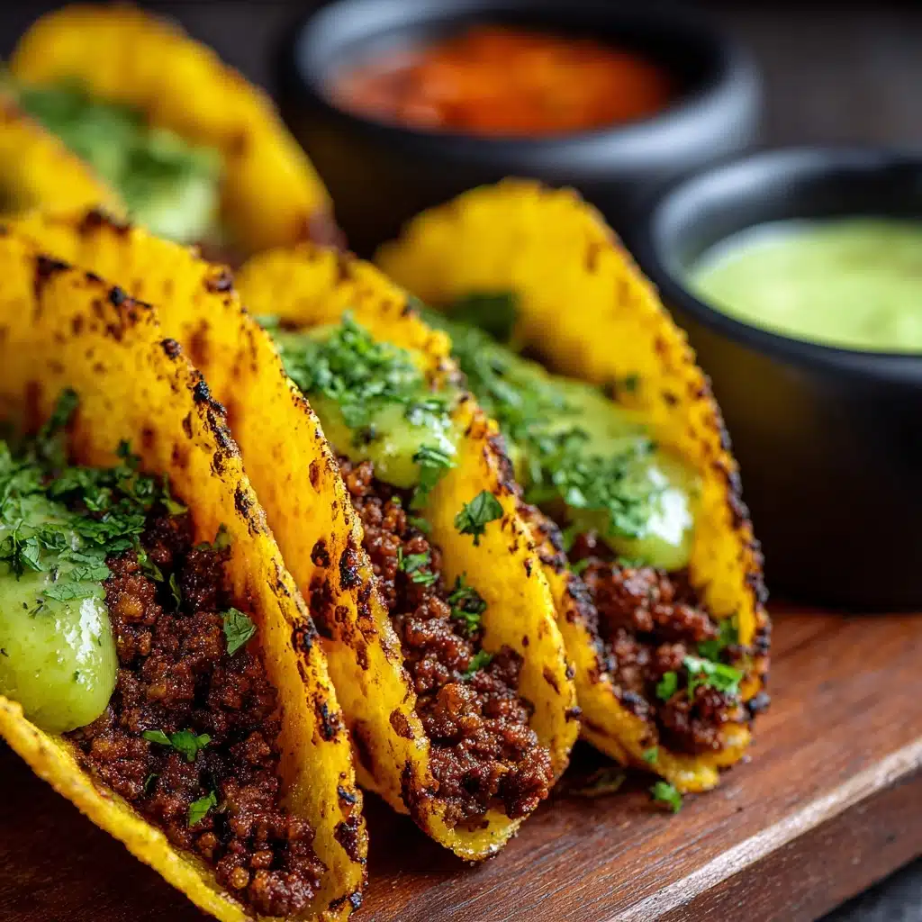 Crispy Ground Beef Tacos Recipe
