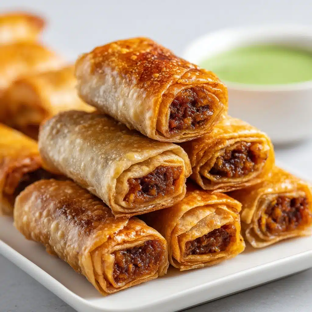 Cheesy Beef Baked Taquitos Recipe