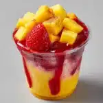 Mango Strawberry Sunrise Frappuccinos Recipe