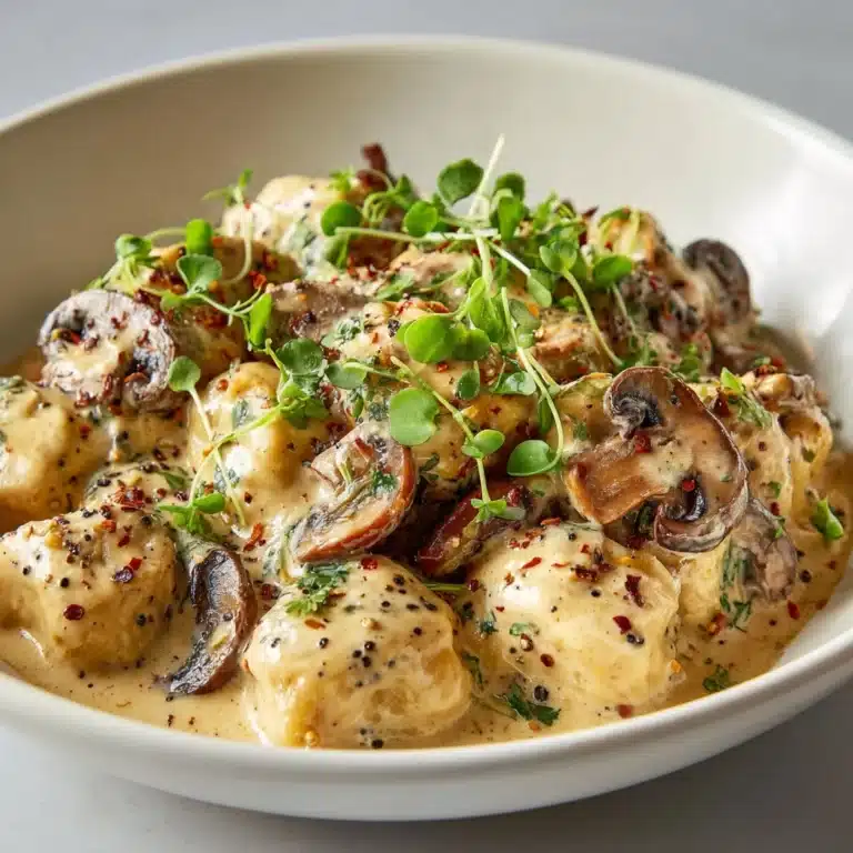 Chicken Mushroom Stroganoff Recipe