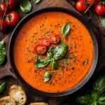 Homemade Roasted Tomato Soup Recipe