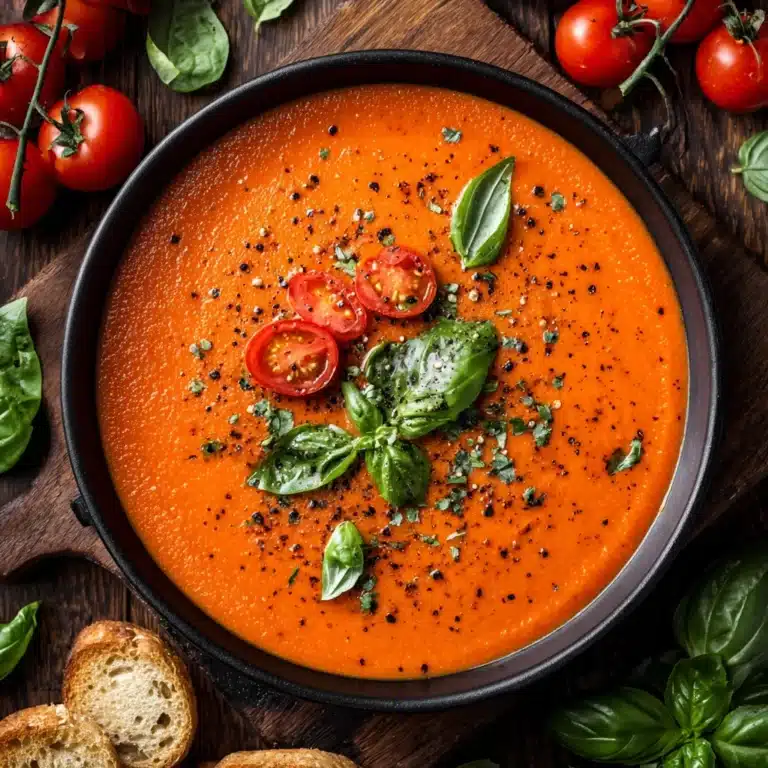 Homemade Roasted Tomato Soup Recipe