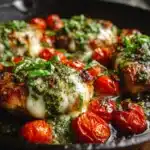 Italian Chicken Skillet with Pesto Recipe