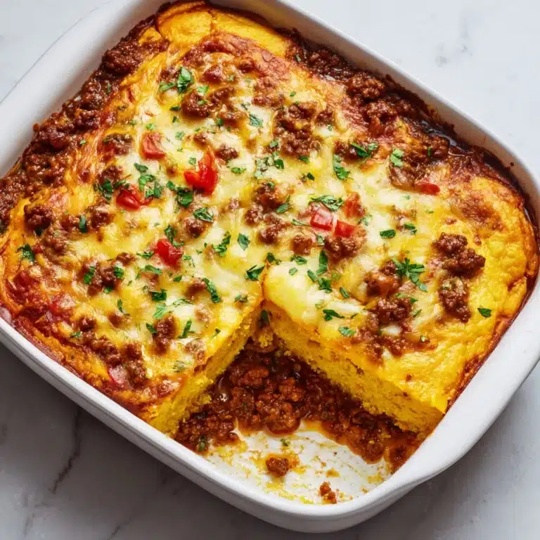Keto Cheeseburger Casserole Recipe