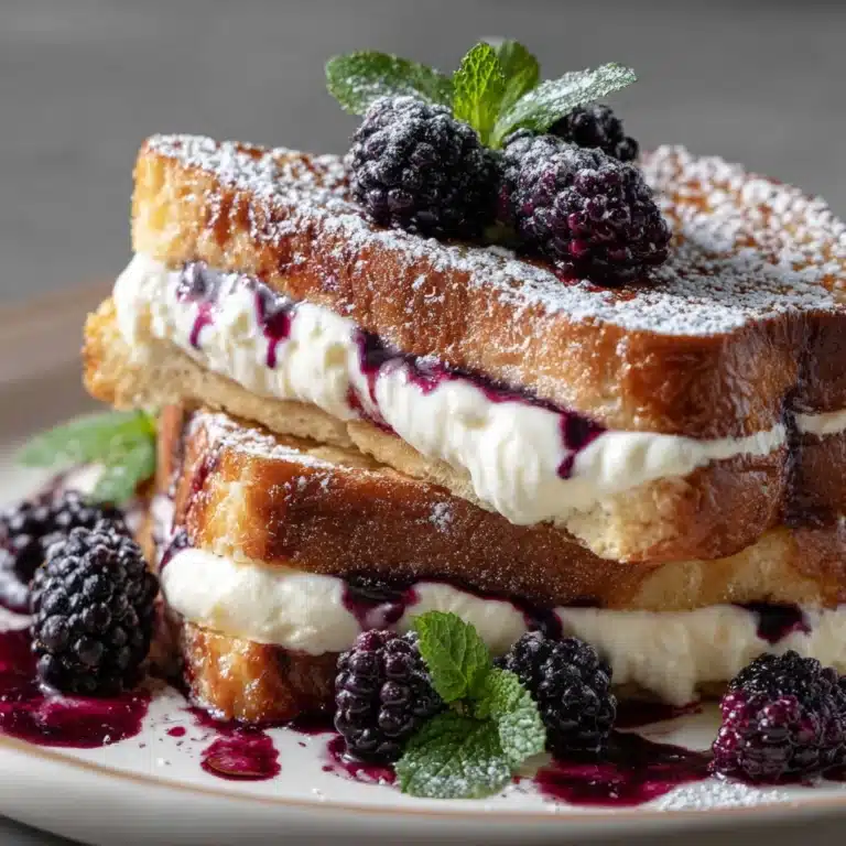h Toast with Blackberry Compote Delights Recipe