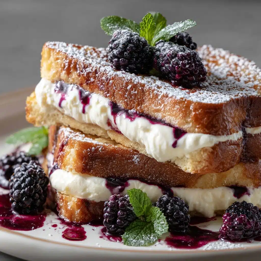 h Toast with Blackberry Compote Delights Recipe