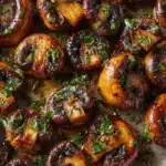 Garlic Butter Grilled Mushrooms Recipe