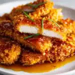Double Crunch Honey Garlic Chicken Recipe