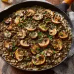 Lentil Mushroom Stroganoff: A Hearty Vegetarian Delight Recipe