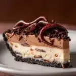 Dark Chocolate Pecan “Worms in Dirt” Mousse Tart Recipe