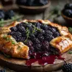 Blackberry Thyme Baked Brie En Croute Recipe