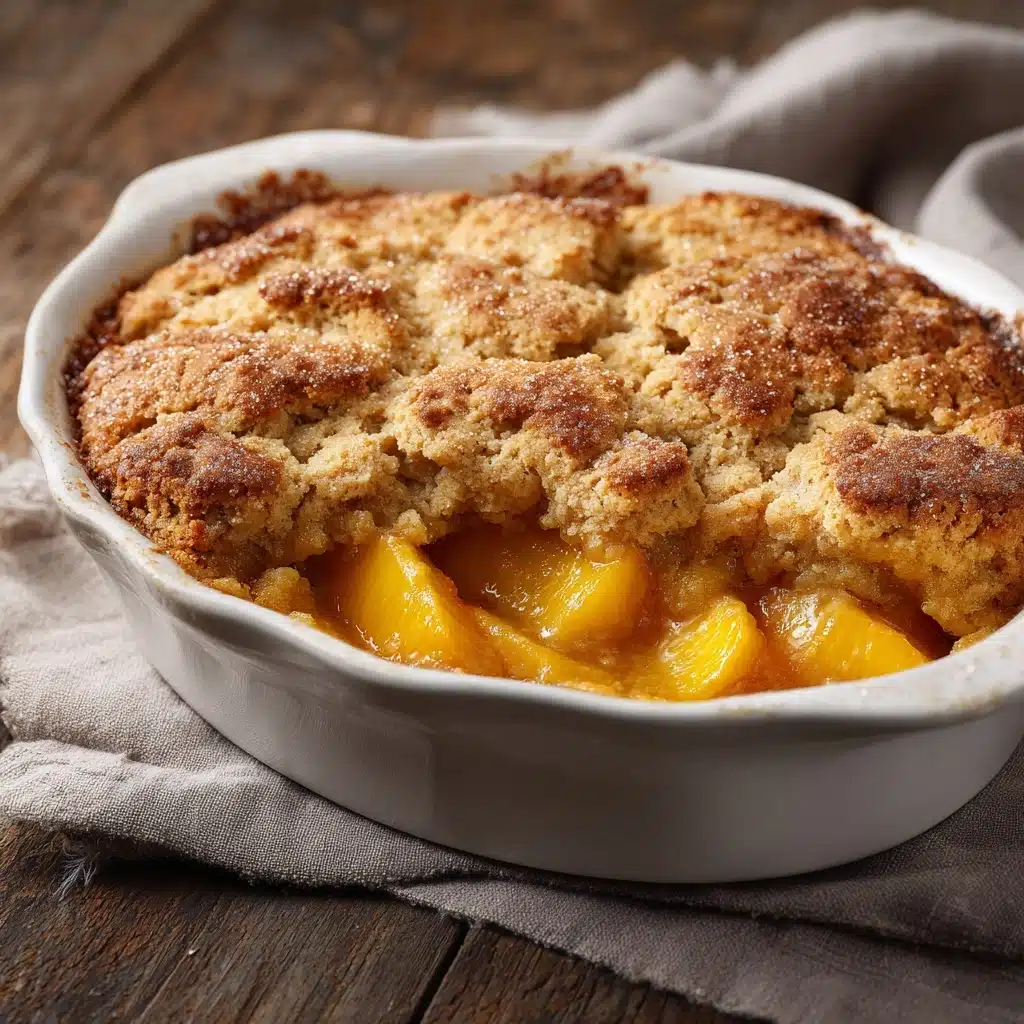 Gluten-Free Peach Cobbler Recipe - Recipe Image