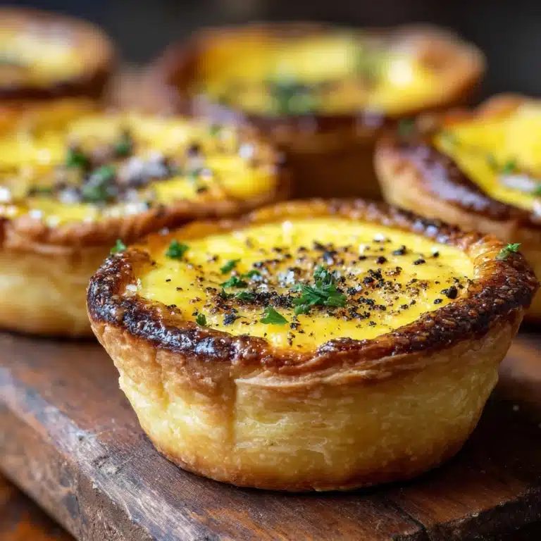 Cheesy Garlic Cruffins Recipe