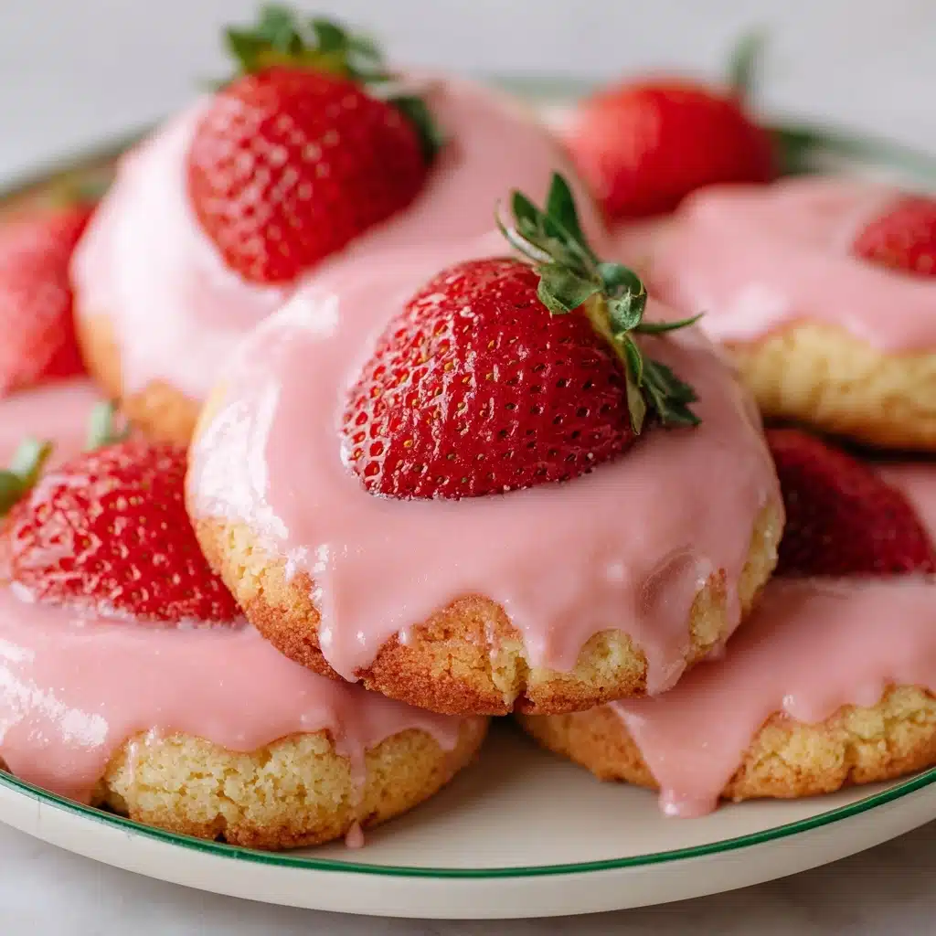 Strawberry Sugar Cookies Recipe - Recipe Image