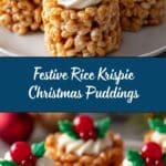 Rice Krispie Christmas Puddings Recipe