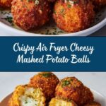 Air Fryer Cheesy Mashed Potato Balls Recipe