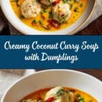 Coconut Curry Soup with Dumplings Recipe