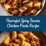 Spicy Tuscan Chicken Pasta: An Amazing Ultimate Recipe You Can’t Resist Recipe
