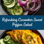 Cucumber Sweet Pepper Salad Recipe
