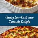 Cheesy Low-Carb Taco Casserole Recipe