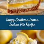 Classic Southern Lemon Icebox Pie Recipe