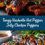 Nashville Hot Pepper Jelly Chicken Poppers Recipe