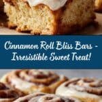 Cinnamon Roll Bliss Bars Recipe