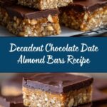 Chocolate Date Almond Bars Recipe