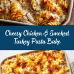 Crazy Good Casserole: Cheesy Chicken and Smoked Turkey Pasta Bake Recipe