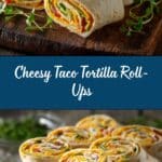 Taco Tortilla Roll-Ups Recipe