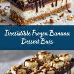 Frozen Banana Dessert Bars Recipe