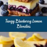 Blueberry Lemon Blondies Recipe