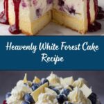 White Forest Cake Recipe