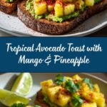 Tropical Avocado Toast Recipe