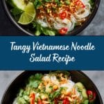 Vietnamese Noodle Salad with Tangy Dressing Recipe
