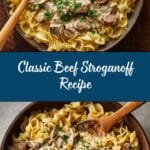 Old Fashioned Beef Stroganoff Recipe