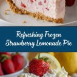 Frozen Strawberry Lemonade Pie Recipe