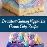 Galaxy Ripple Ice Cream Cake Recipe