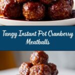 Instant Pot Cranberry Meatballs Recipe