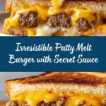 Classic Patty Melt Burger with Secret Sauce Recipe
