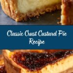 Crust Custard Pie Recipe
