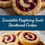 Raspberry Swirl Shortbread Cookies Recipe