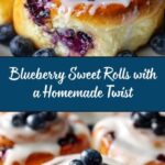 Homemade Blueberry Sweet Rolls Recipe