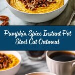 Instant Pot Steel Cut Pumpkin Oatmeal Recipe