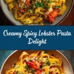 Creamy Spicy Lobster Pasta Recipe