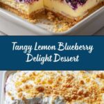 No Bake Lemon Blueberry Dessert Recipe
