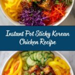 Instant Pot Sticky Korean Chicken Recipe