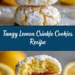 Lemon Crinkle Cookies Recipe